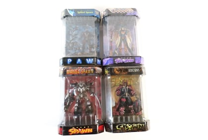 Lot of 4 Spawn Special Edition Figures