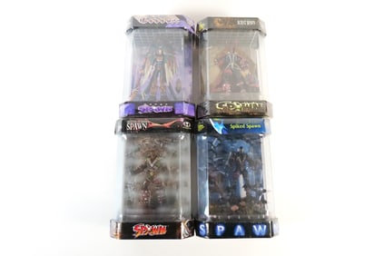 Lot of 4 Spawn Special Edition Figures