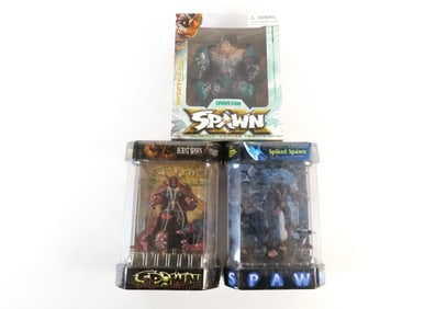 Lot of 3 Spawn Figures