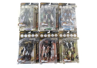 Lot of 6 Interlink Spawn Action Figures