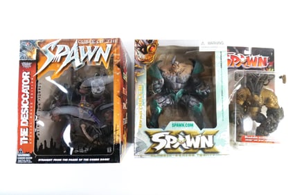 Lot of 3 Spawn Action Figures