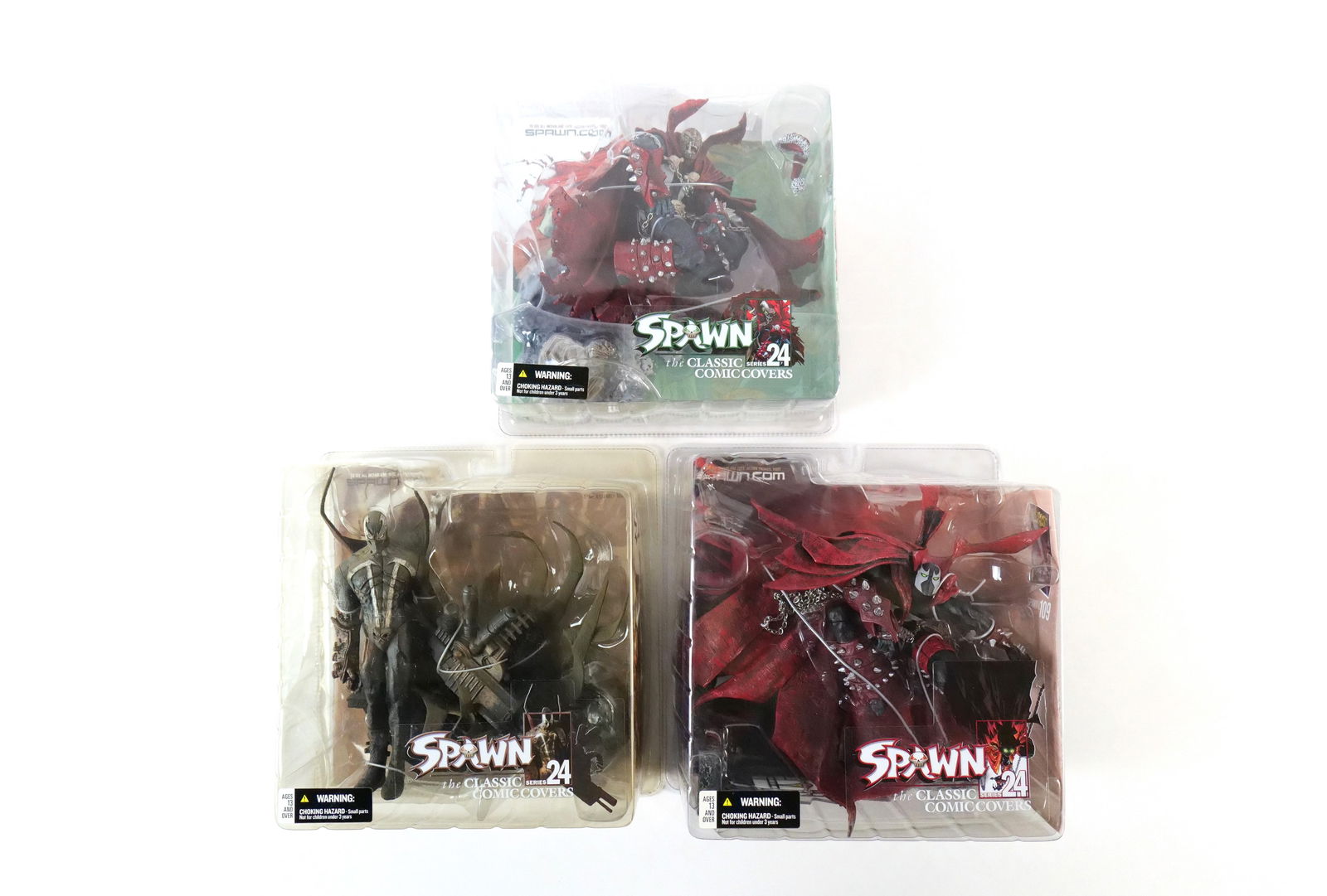 Lot of 3 McFarlane Spawn Series 24 Action Figures (1 of 9)