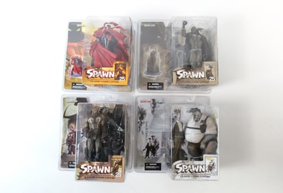 Lot of 4 McFarlane Spawn Series 25 Action Figures