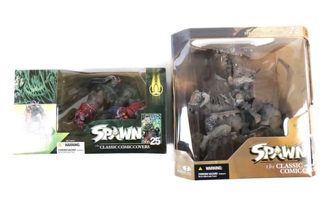 Lot of 2 Spawn Deluxe Box Sets