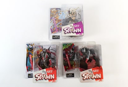 Lot of 3 The Art of Spawn Series 26 Action Figures