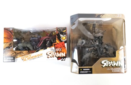 Lot of 2 Spawn Deluxe Box Sets