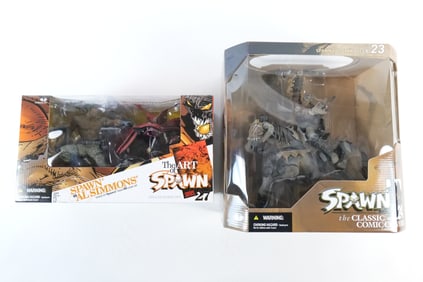 Lot of 2 Spawn Deluxe Box Sets