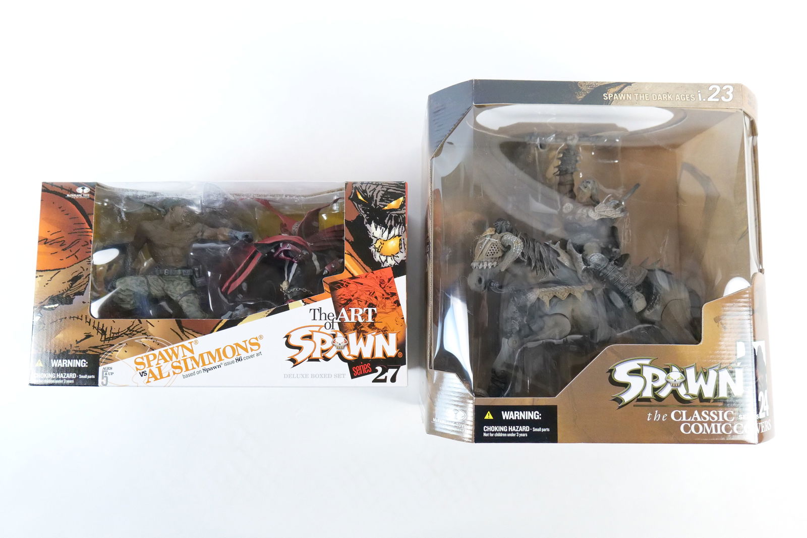 Lot of 2 Spawn Deluxe Box Sets (1 of 15)