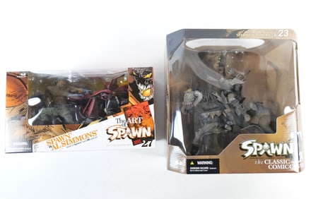 Lot of 2 Spawn Deluxe Box Sets