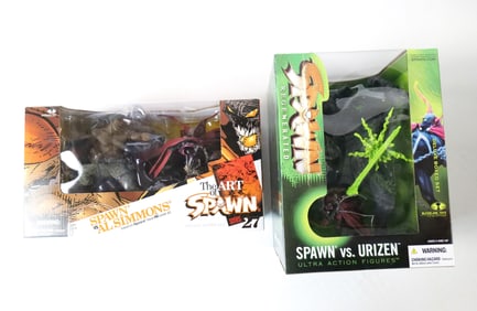 Lot of 2 Spawn Deluxe Box Sets