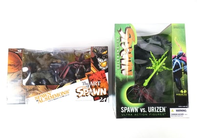 Lot of 2 Spawn Deluxe Box Sets