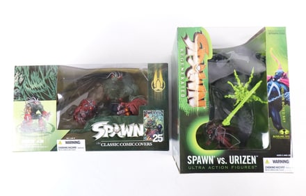 Lot of 2 Spawn Deluxe Box Sets