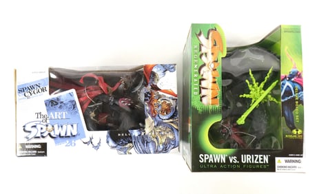 Lot of 2 Spawn Deluxe Box Sets