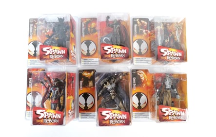 Lot of 6 Spawn Reborn Action Figures - Series 3