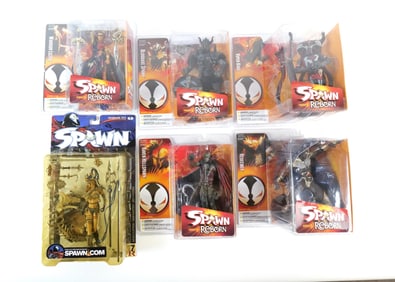 Lot of 6 McFarlane Spawn Action Figures