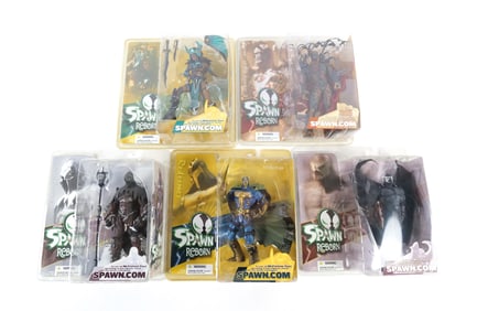 Lot of 5 Spawn Reborn Action Figures - Series 1