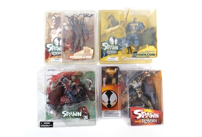 Lot of 4 McFarlane Spawn Action Figures