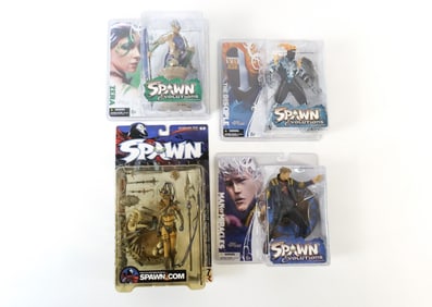 Lot of 4 McFarlane Spawn Action Figures