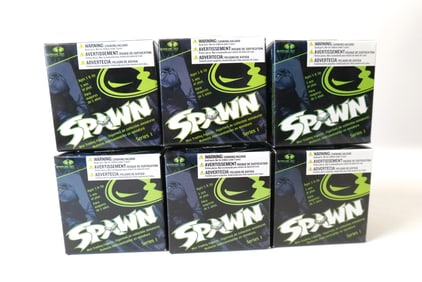 Lot of 6 McFarlane Spawn 3" Mini Trading Figures - Series 1