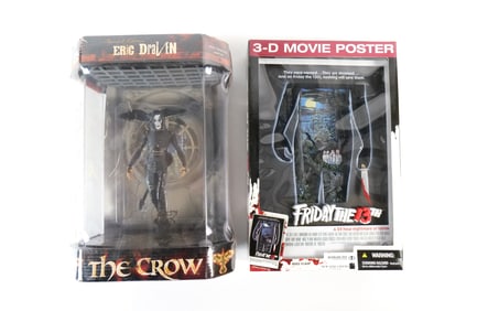 Lot of 2 McFarlane Horror Themed Collectibles