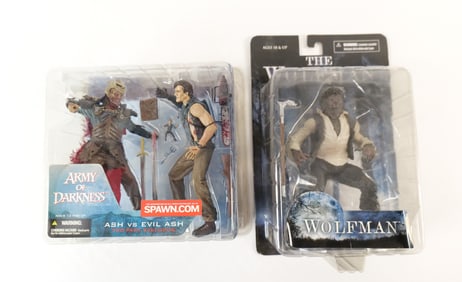 Lot of 2 Horror Themed Action Figures