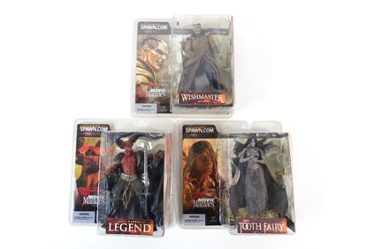 Lot of 3 McFarlane Movie Maniacs Series 5 Action Figures