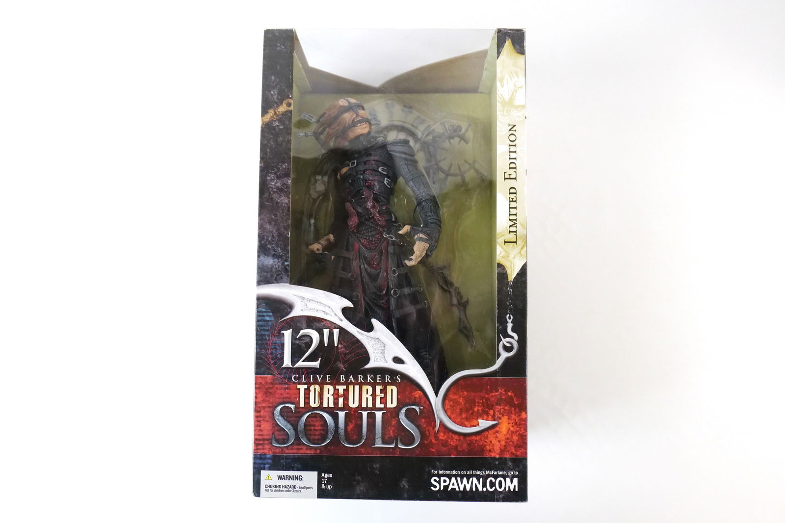 Clive Barker's Tortured Souls The Scythe-Meister 12" Figure: McFarlane Clive Barker's Tortured Souls - The Scythe-Meister 12" Figure - Limited Edition. New in Box. All invoices must be paid within 24 hours of the sale. We offer multiple shipping options, please
