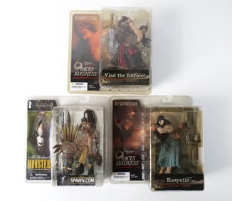 Lot of 3 McFarlane Horror Related Action Figures