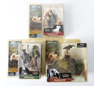 Lot of 3 McFarlane Twisted Land of Oz Action Figures