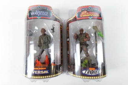 Lot of 2 Sota Toys Now Playing Presents Action Figures - Series 1