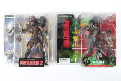 Lot of 2 McFarlane Predator Action Figures