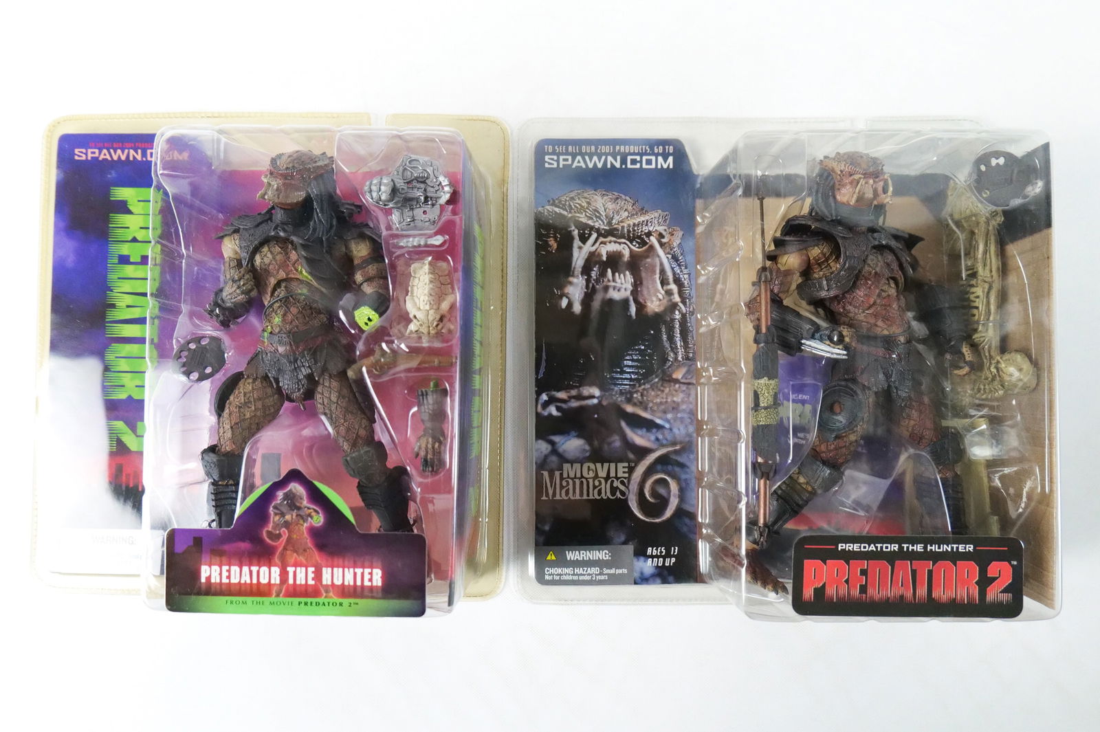 Lot of 2 McFarlane Predator the Hunter Action Figures (1 of 15)