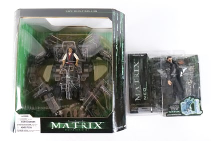 Lot of 2 McFarlane The Matrix Figures