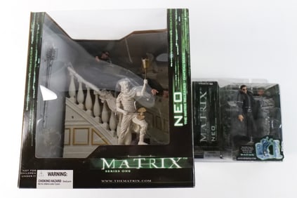Lot of 2 McFarlane The Matrix Figures