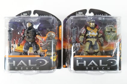 Lot of 2 McFarlane Halo Reach Action Figures