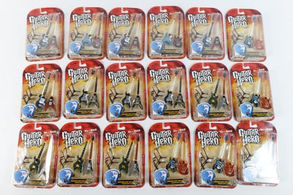 Lot of 18 McFarlane Guitar Hero Mix and Match Duets