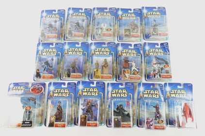 Lot of 16 Star Wars Attack of the Clones Action Figures