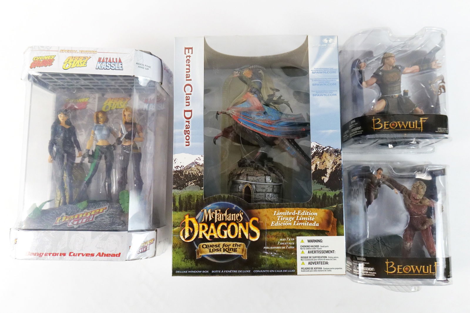 Lot of 4 McFarlane Action Figures (1 of 10)