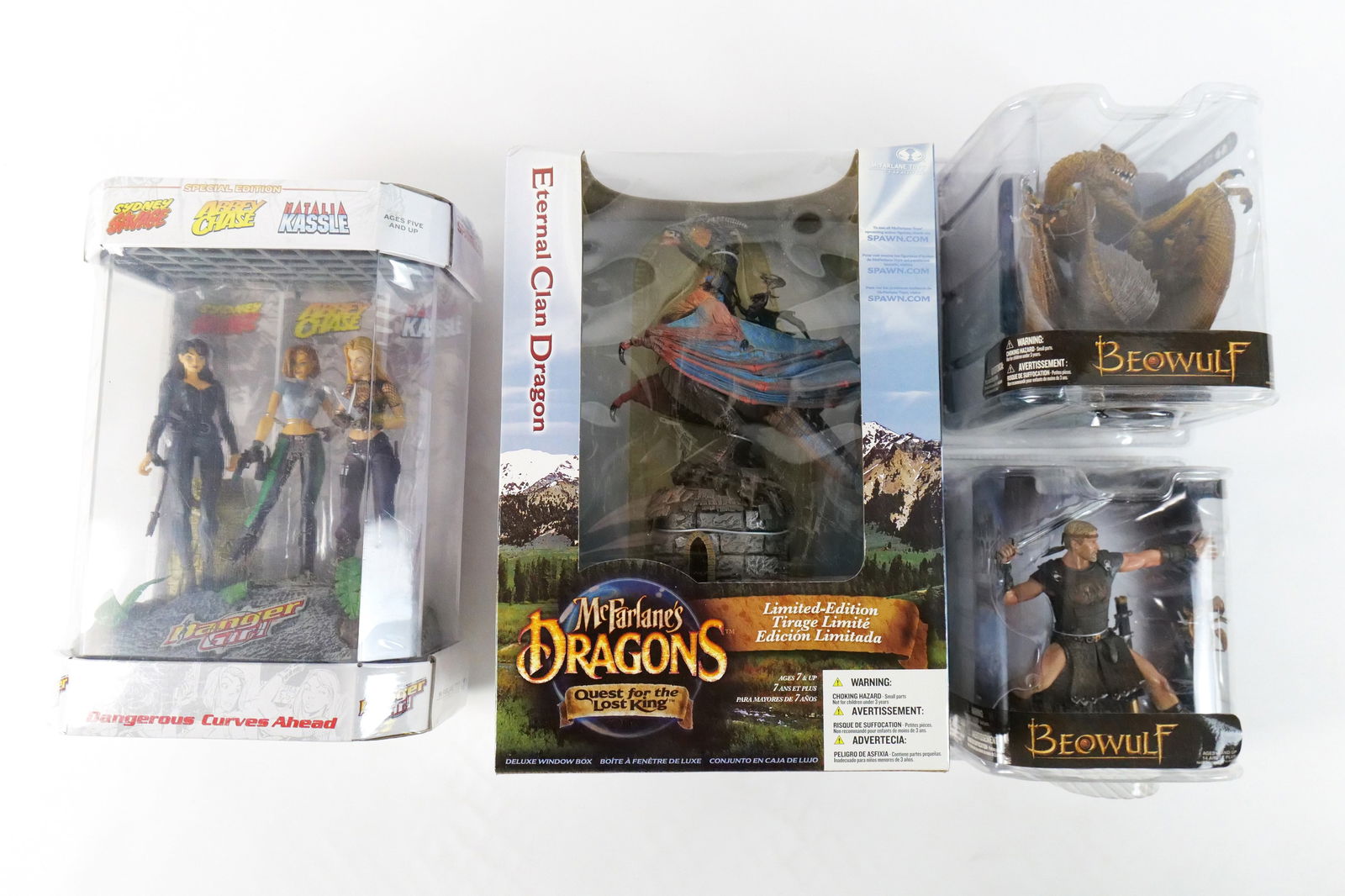 Lot of 4 McFarlane Action Figures (1 of 10)