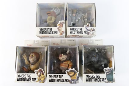 Lot of 5 McFarlane Where the Wild Things Are Figures