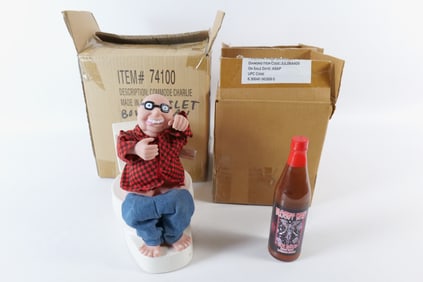 Group of Toys/Hot Sauce