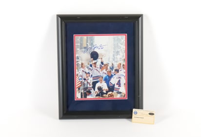 Mark Messier Signed Stanley Cup Parade Photo - Steiner Sports