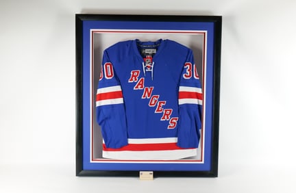 New York Rangers Henrik Lundqvist Autographed Jersey