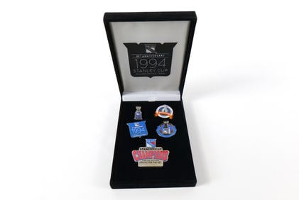 New York Rangers 1994 Stanley Cup Championship Team Pin Set