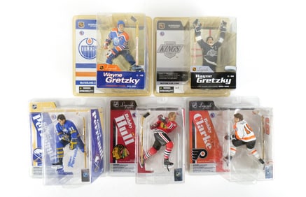 Lot of 5 McFarlane NHL Legends Action Figures
