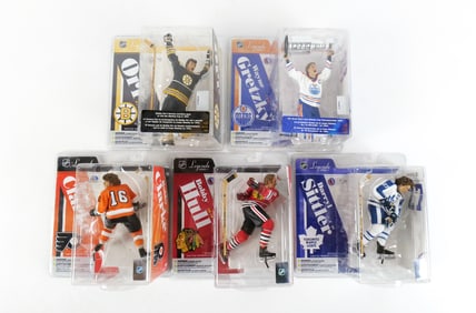 Lot of 5 McFarlane NHL Legends Action Figures