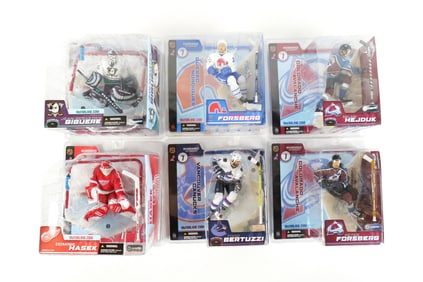 Lot of 6 McFarlane NHL Series 7 Action Figures