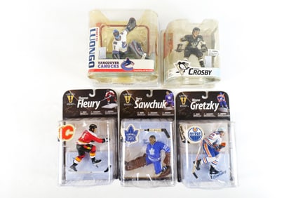 Lot of 5 McFarlane NHL Action Figures