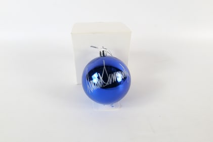 Donald J. Trump Autographed Christmas Ornament
