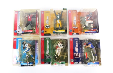 Lot of 6 McFarlane NFL Series 7 Action Figures